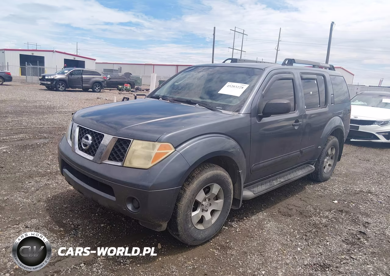 2005 Nissan Pathfinder Xe VIN:5N1AR18U55C761292 - 2