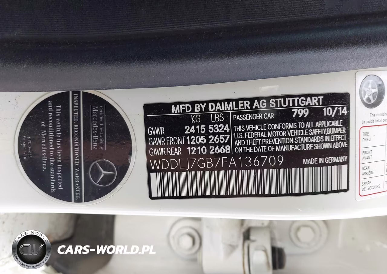 2015 Mercedes-Benz Cls 63 Amg S 4Matic VIN:WDDLJ7GB7FA136709 - 9