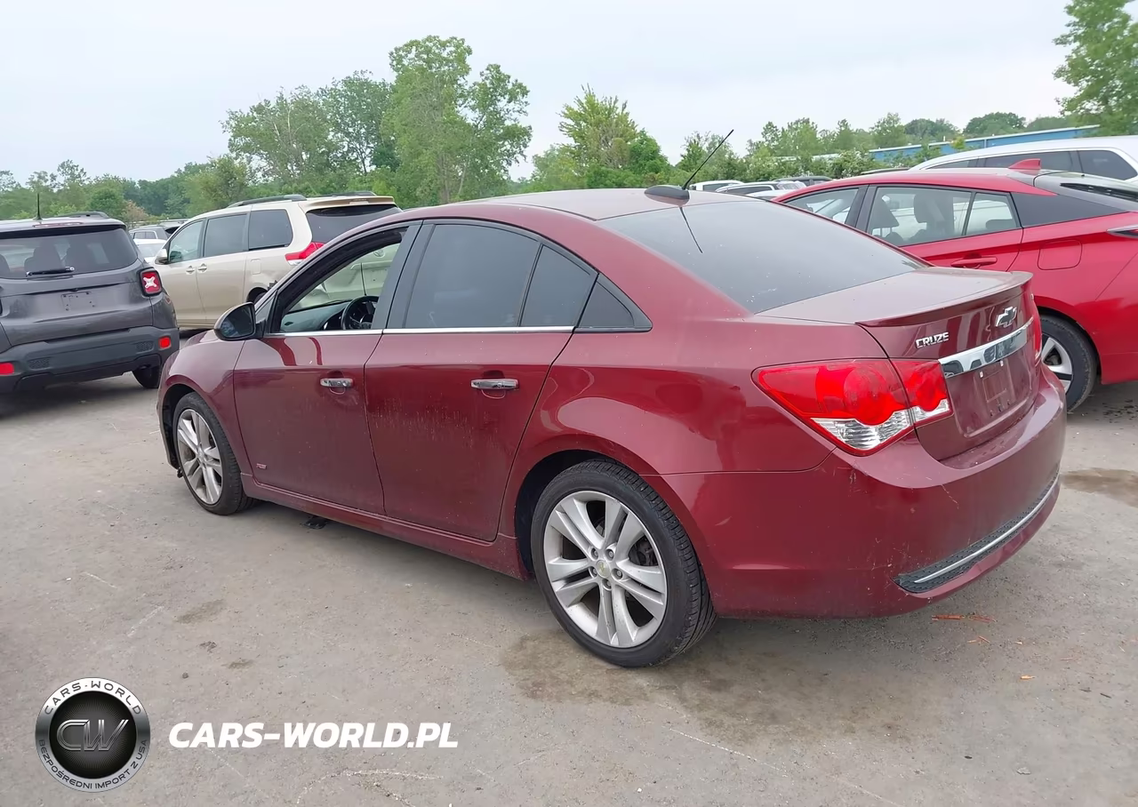 2015 Chevrolet Cruze Lt VIN:1G1PE5SB6F7203320 - 3