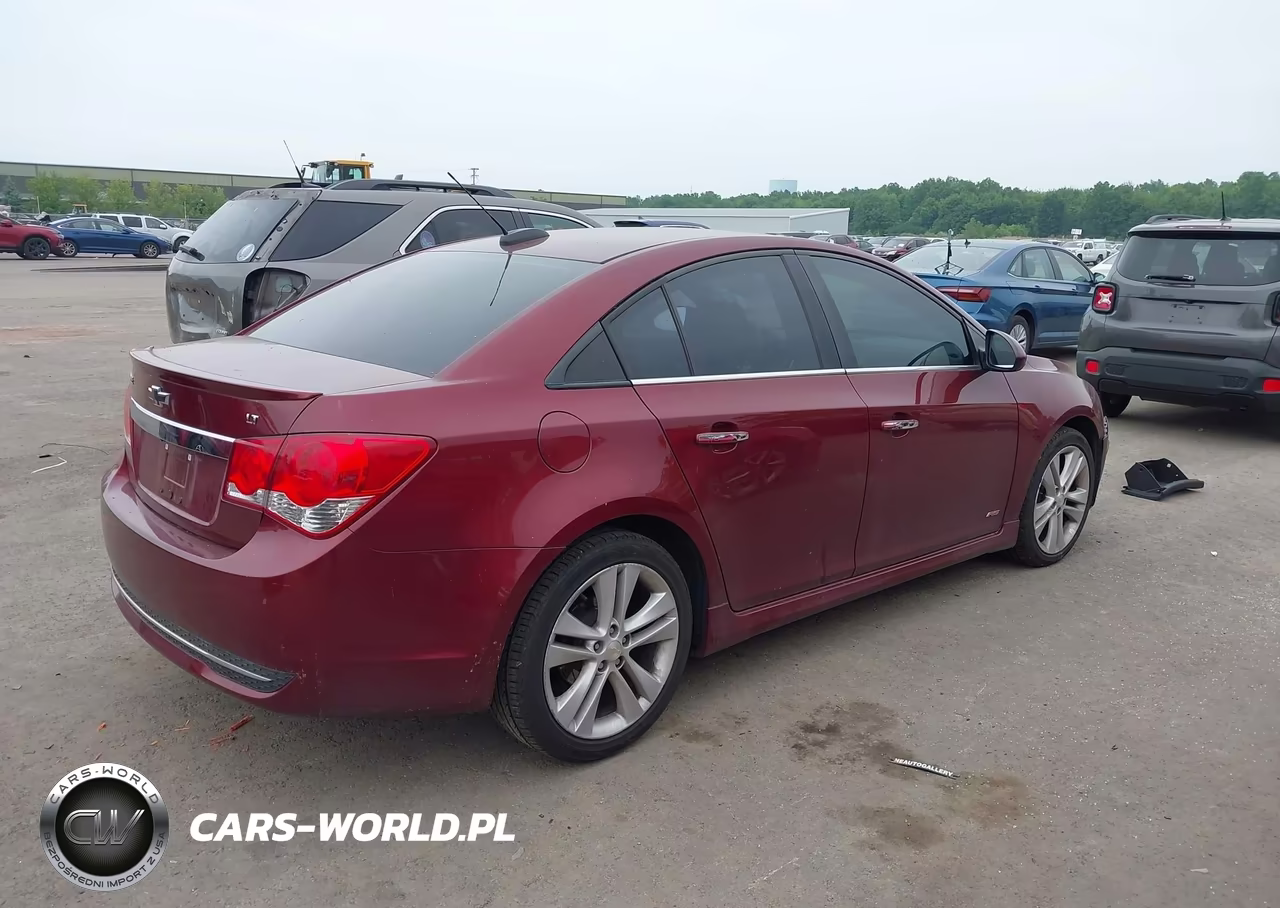 2015 Chevrolet Cruze Lt VIN:1G1PE5SB6F7203320 - 4