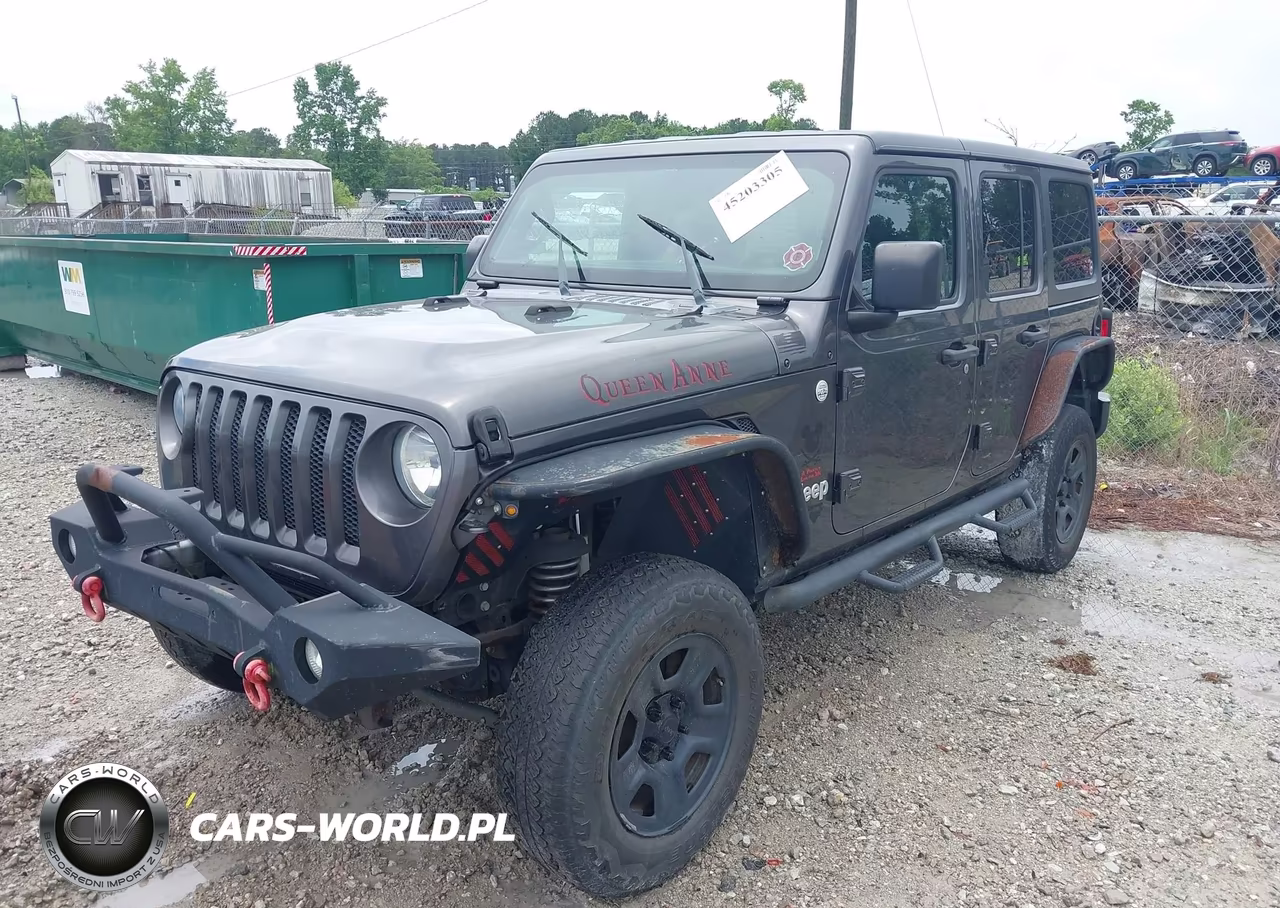 2018 Jeep Wrangler Unlimited Sport 4X4 VIN:1C4HJXDN1JW266849 - 2