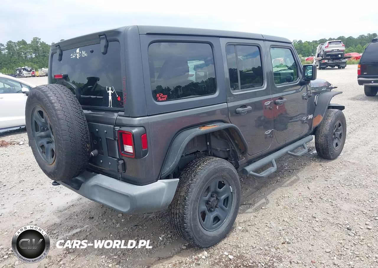 2018 Jeep Wrangler Unlimited Sport 4X4 VIN:1C4HJXDN1JW266849 - 4
