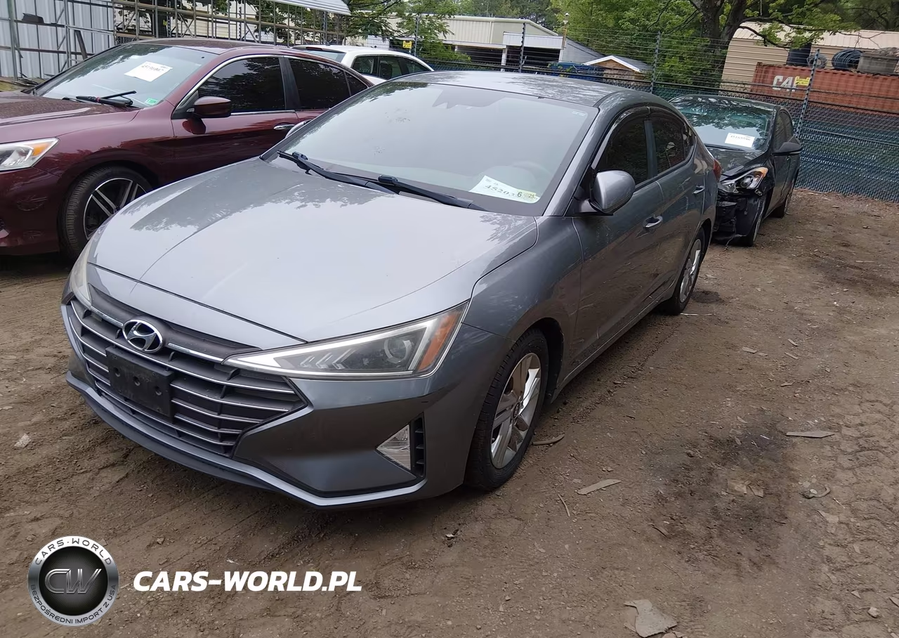 2019 Hyundai Elantra Sel VIN:KMHD84LF2KU875606 - 2