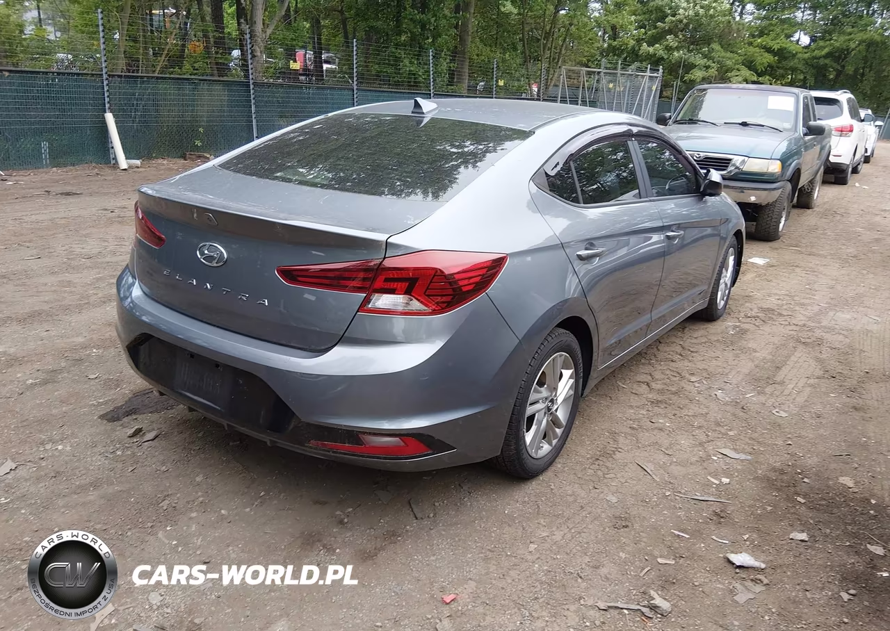 2019 Hyundai Elantra Sel VIN:KMHD84LF2KU875606 - 4