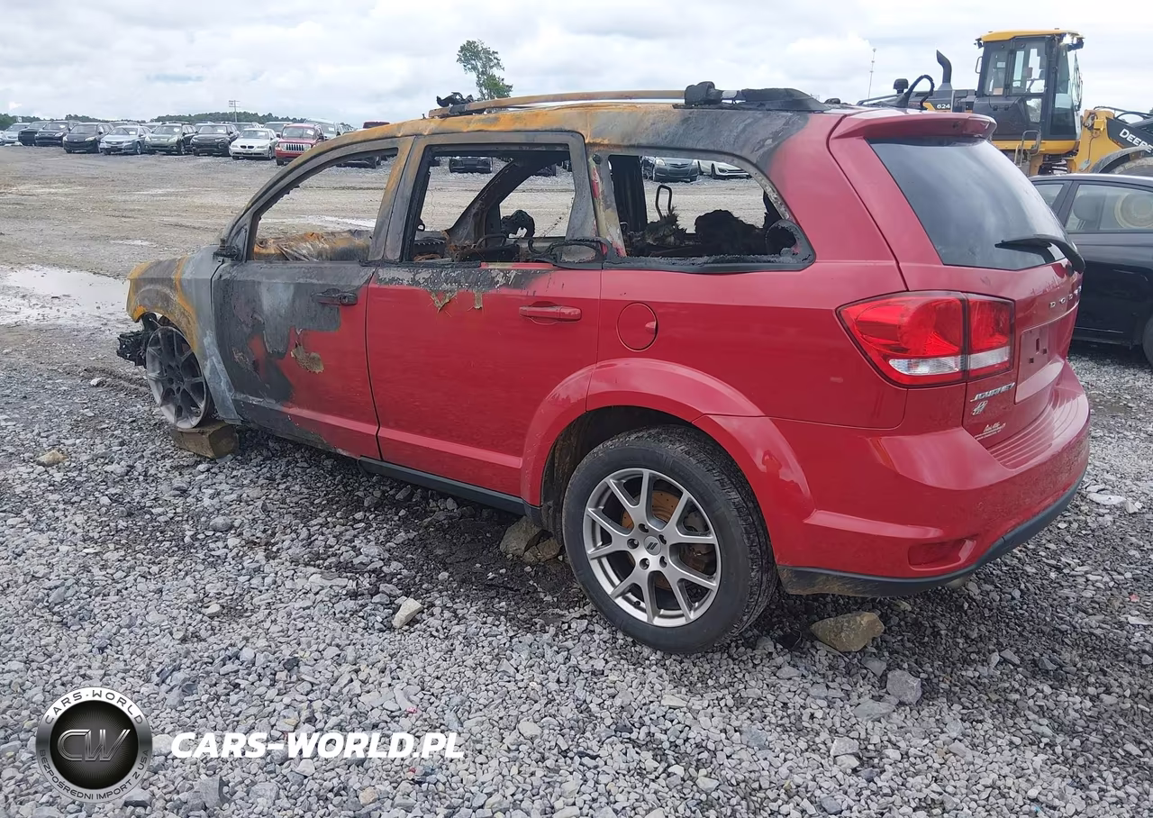 2018 Dodge Journey Gt Awd VIN:3C4PDDEG5JT296489 - 3
