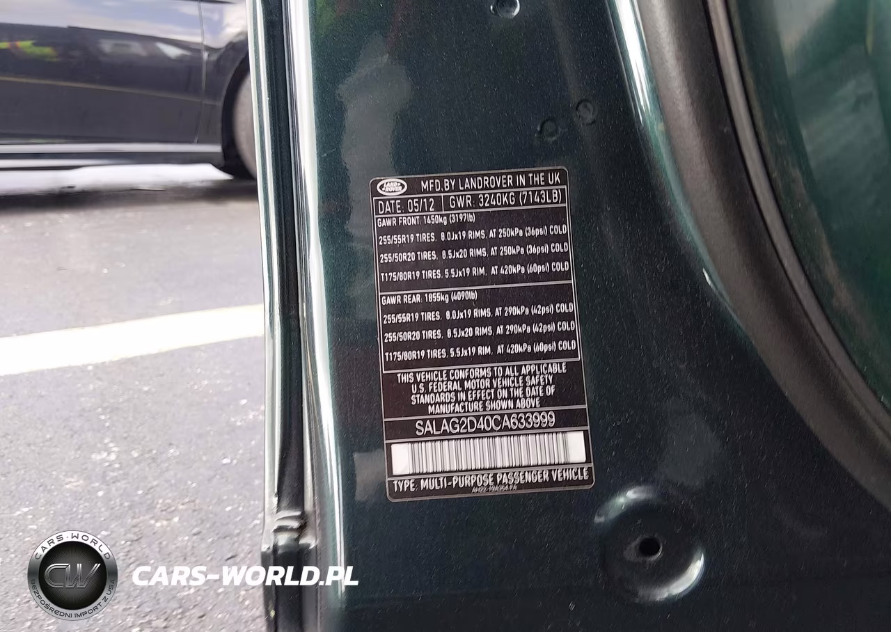 2012 Land Rover Lr4 VIN:SALAG2D40CA633999 - 9