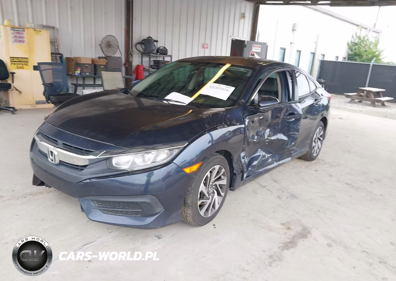 2016 Honda Civic Ex VIN:19XFC2F79GE021531 - 2