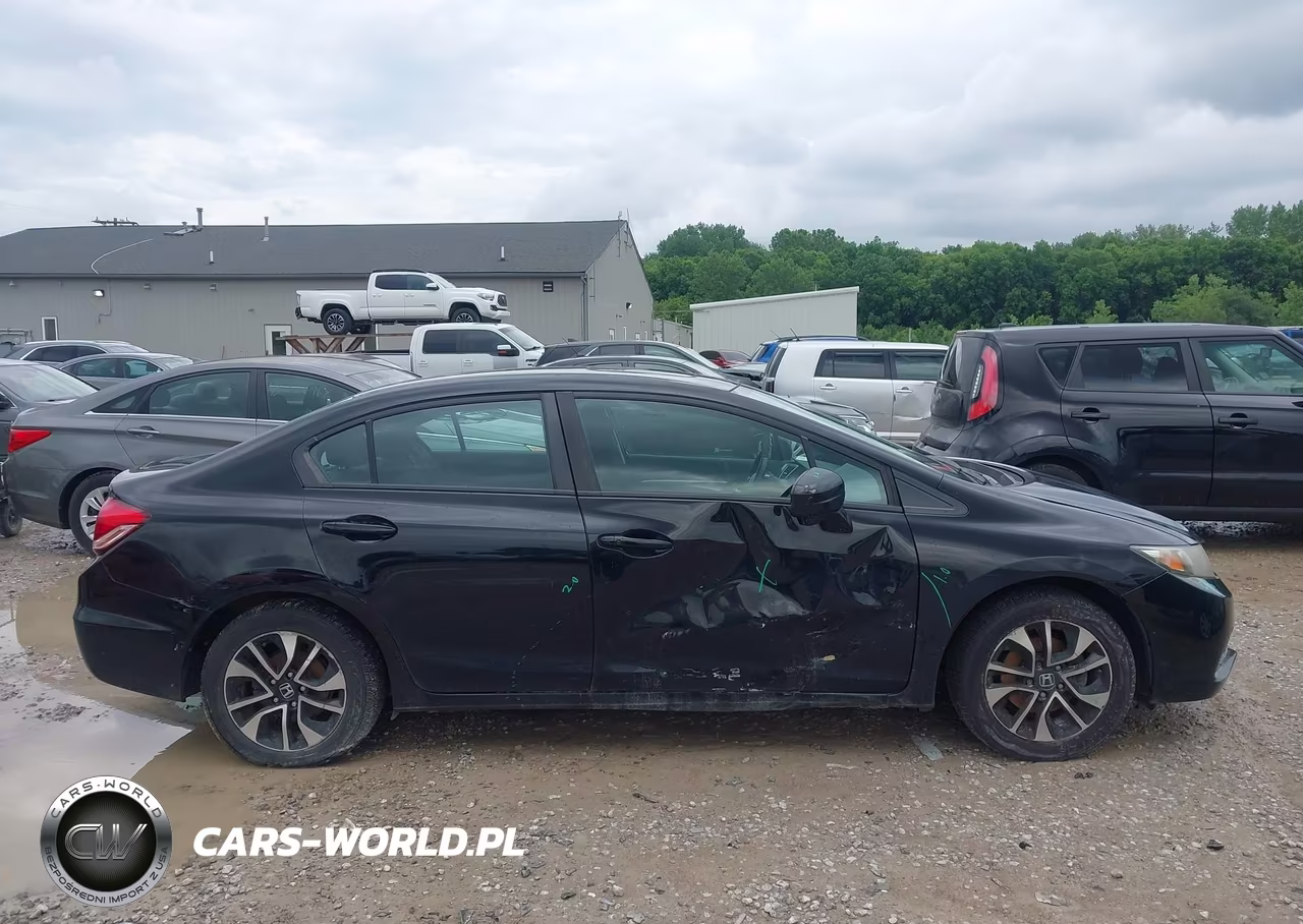 2014 Honda Civic Ex VIN:2HGFB2F84EH551694 - 13