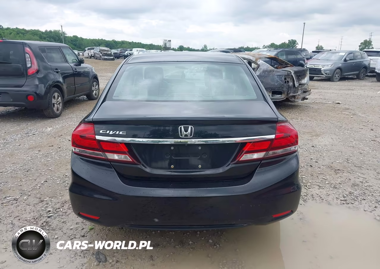 2014 Honda Civic Ex VIN:2HGFB2F84EH551694 - 16