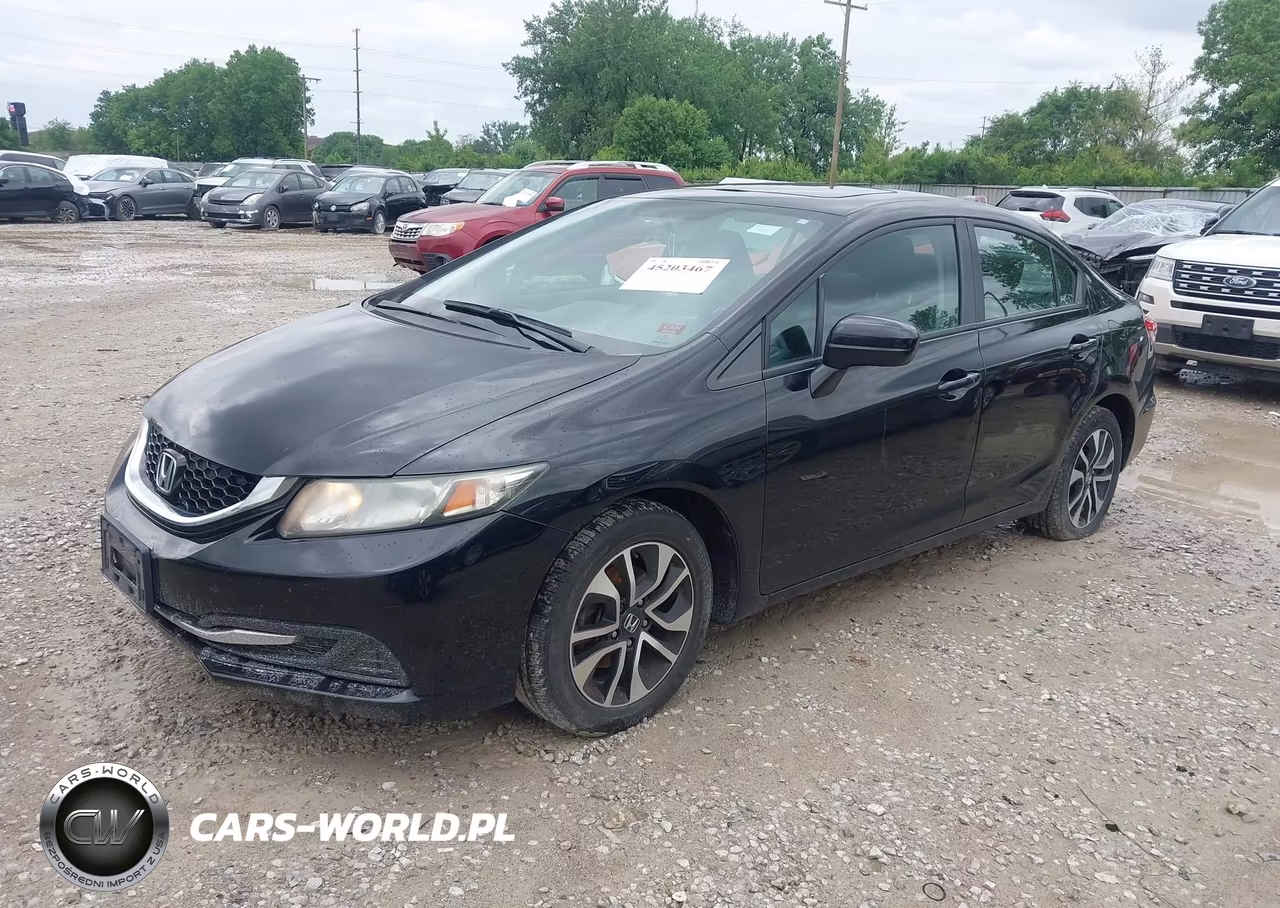 2014 Honda Civic Ex VIN:2HGFB2F84EH551694 - 2