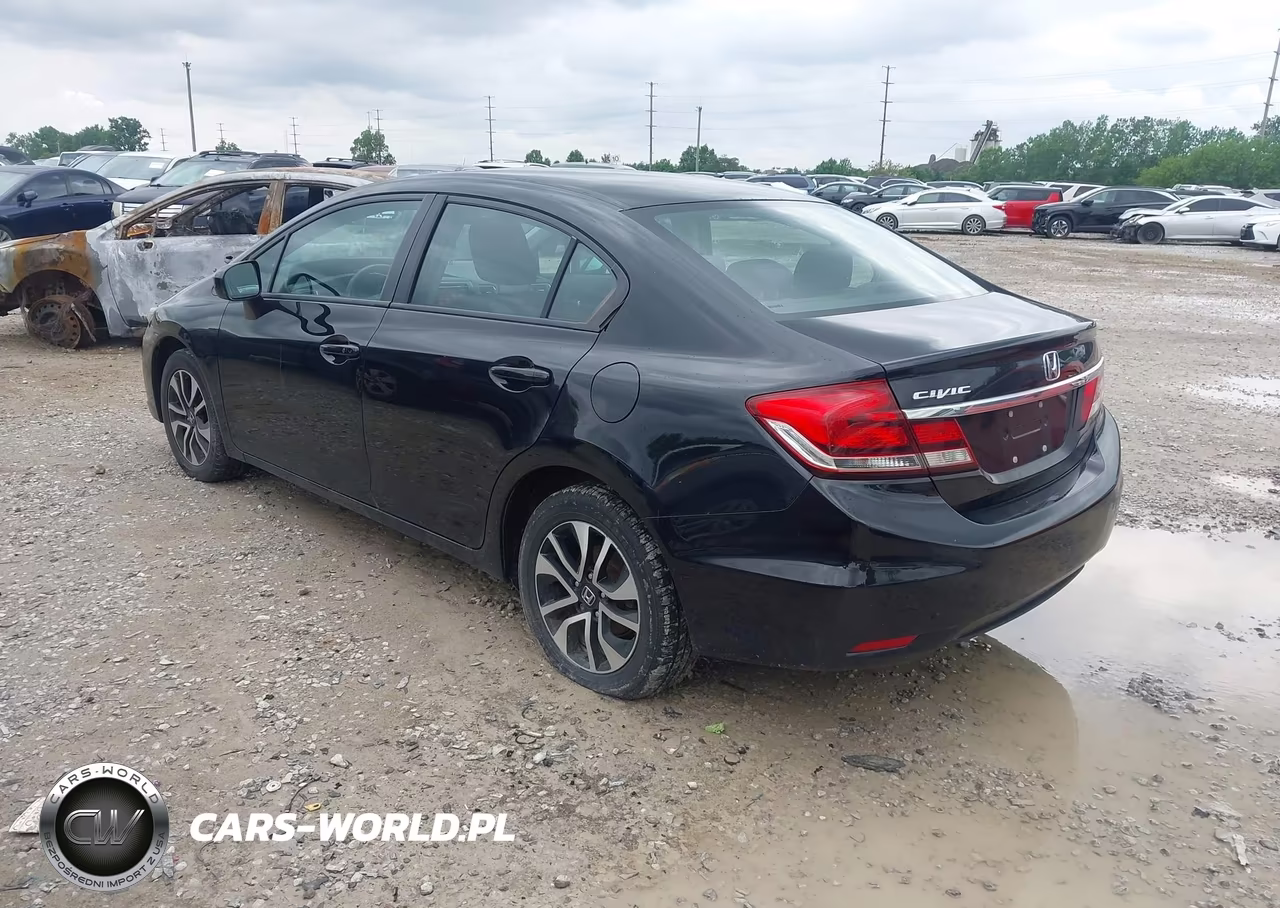 2014 Honda Civic Ex VIN:2HGFB2F84EH551694 - 3