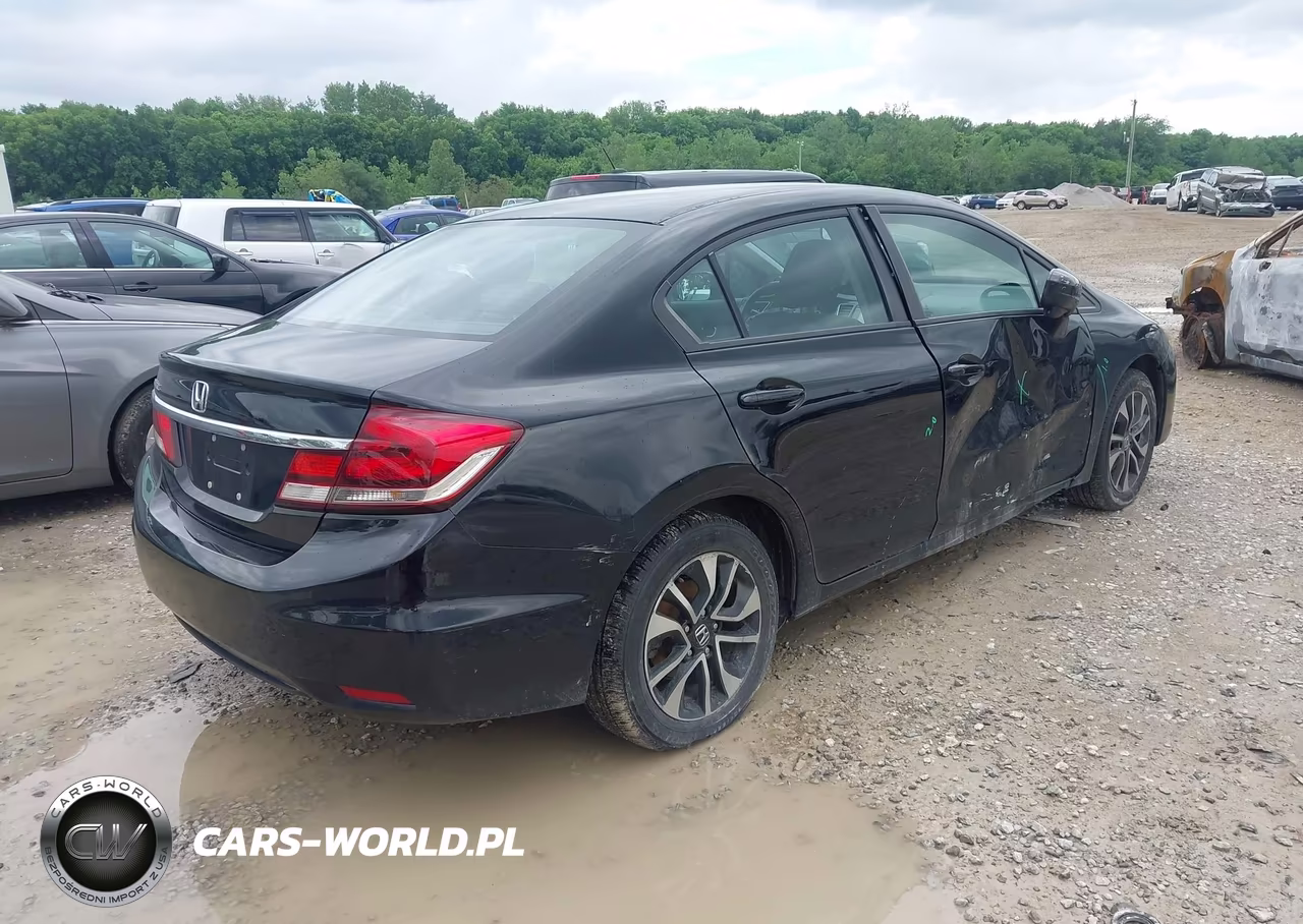 2014 Honda Civic Ex VIN:2HGFB2F84EH551694 - 4
