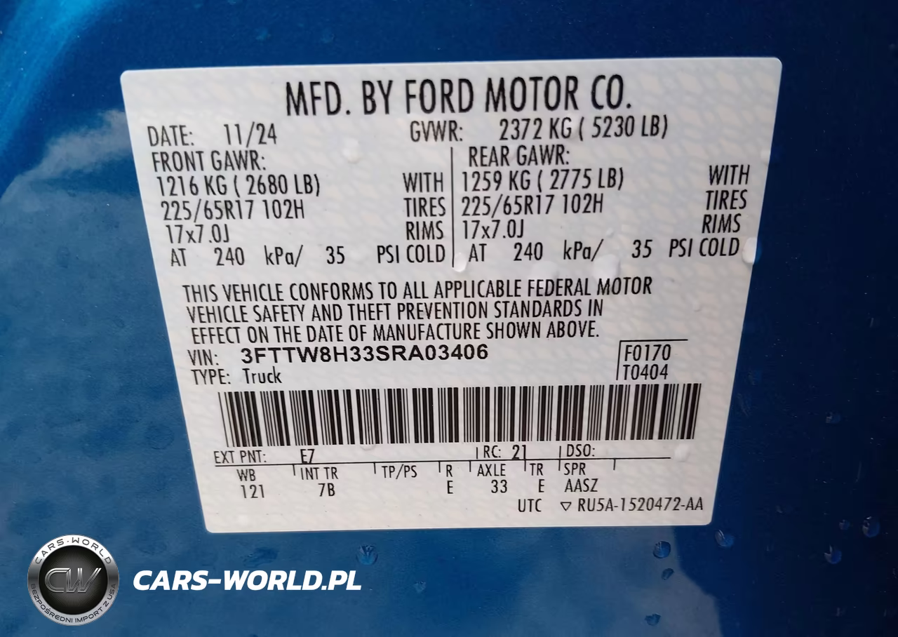 2025 Ford Maverick Xlt VIN:3FTTW8H33SRA03406 - 9