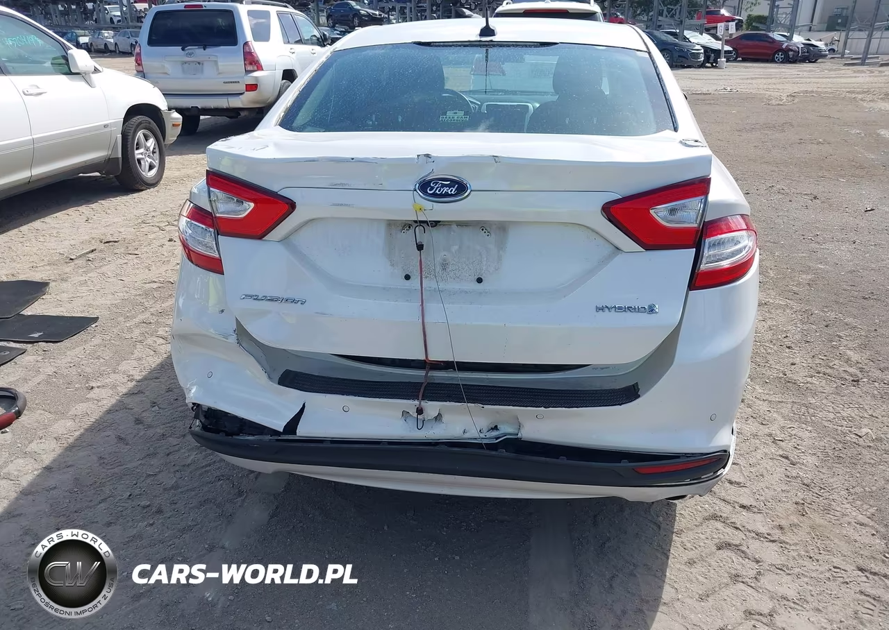 2016 Ford Fusion Hybrid Se VIN:3FA6P0LU0GR403383 - 16