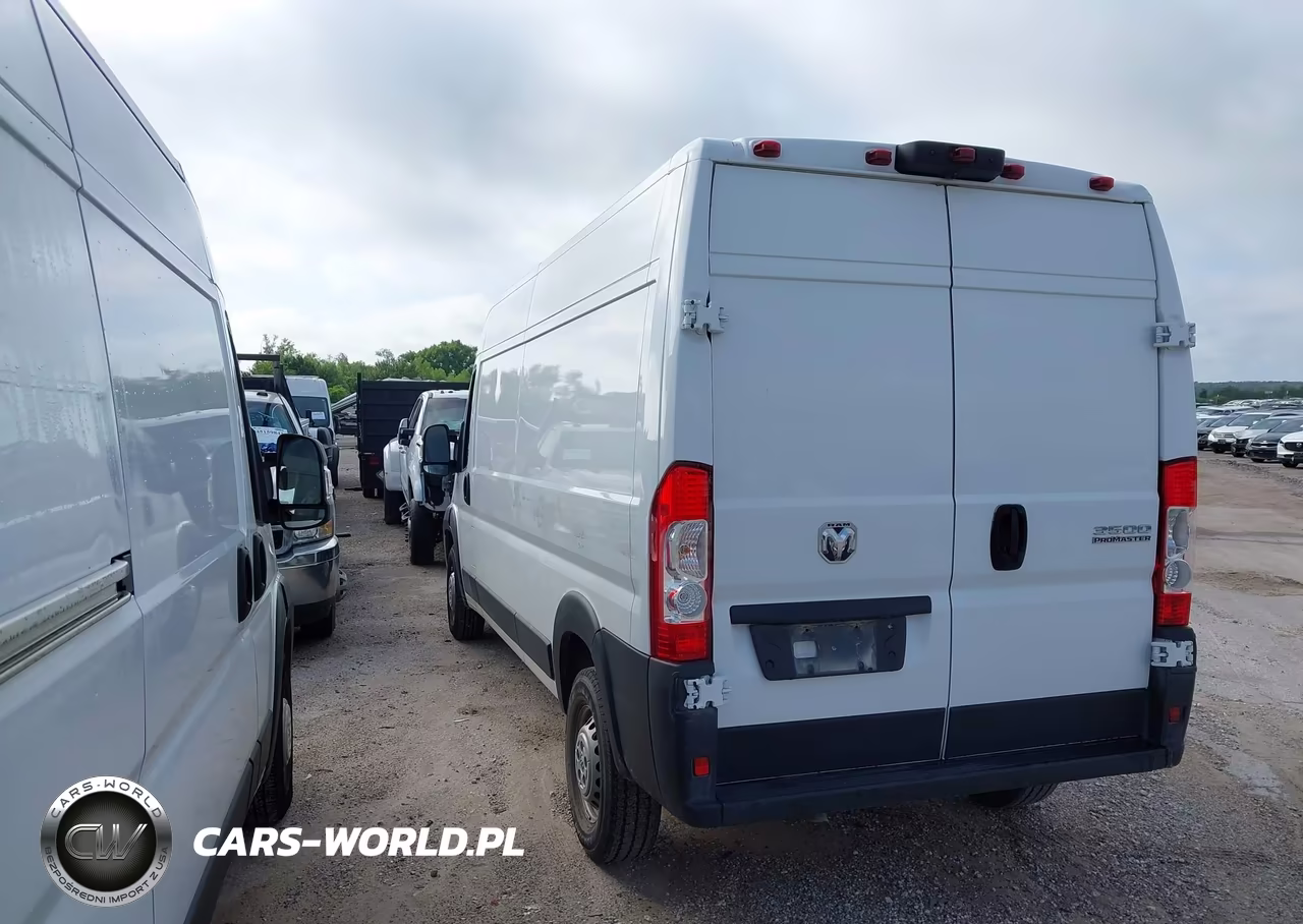 2025 Ram Promaster 3500 Tradesman High Roof 159 Wb W-Pass Seat VIN:3C6MRVHG9SE546299 - 3
