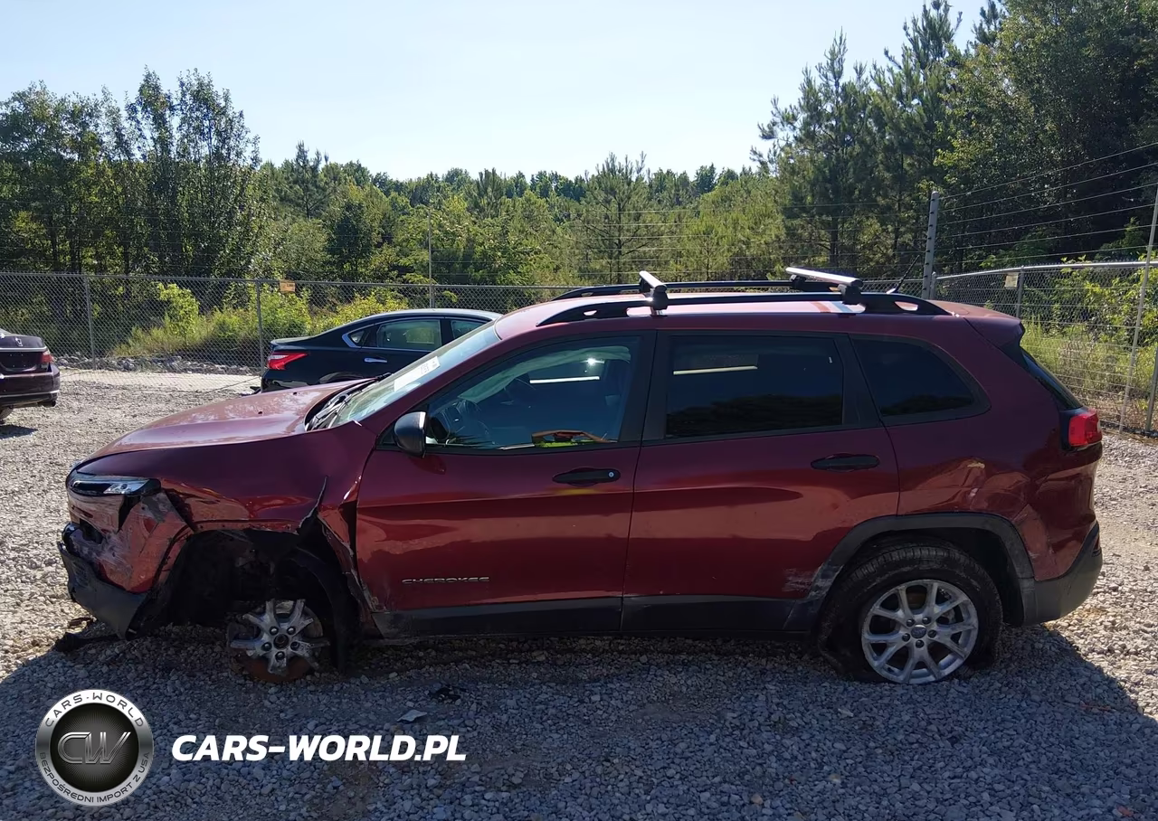 2017 Jeep Cherokee Sport Fwd VIN:1C4PJLAB2HW661566 - 14