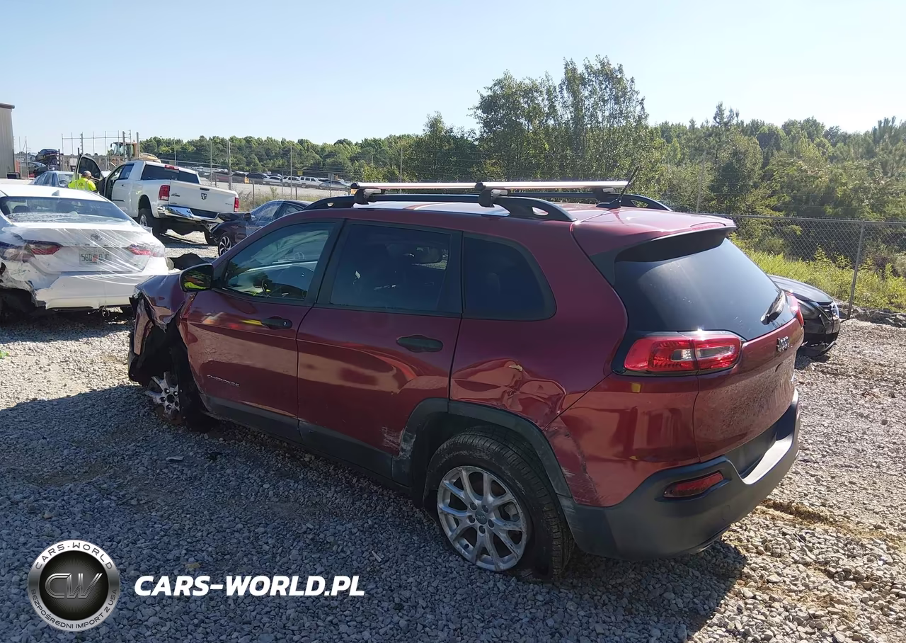 2017 Jeep Cherokee Sport Fwd VIN:1C4PJLAB2HW661566 - 3