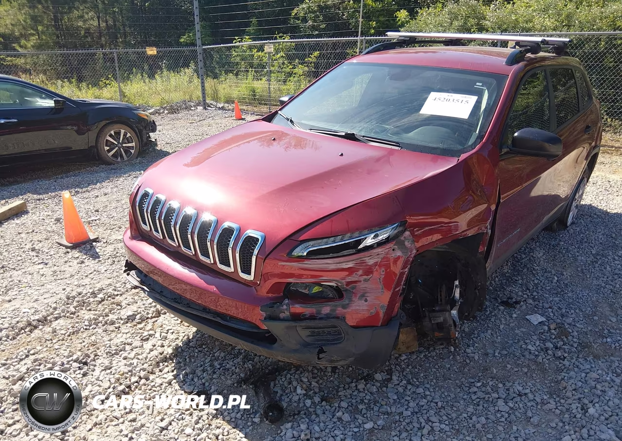 2017 Jeep Cherokee Sport Fwd VIN:1C4PJLAB2HW661566 - 6