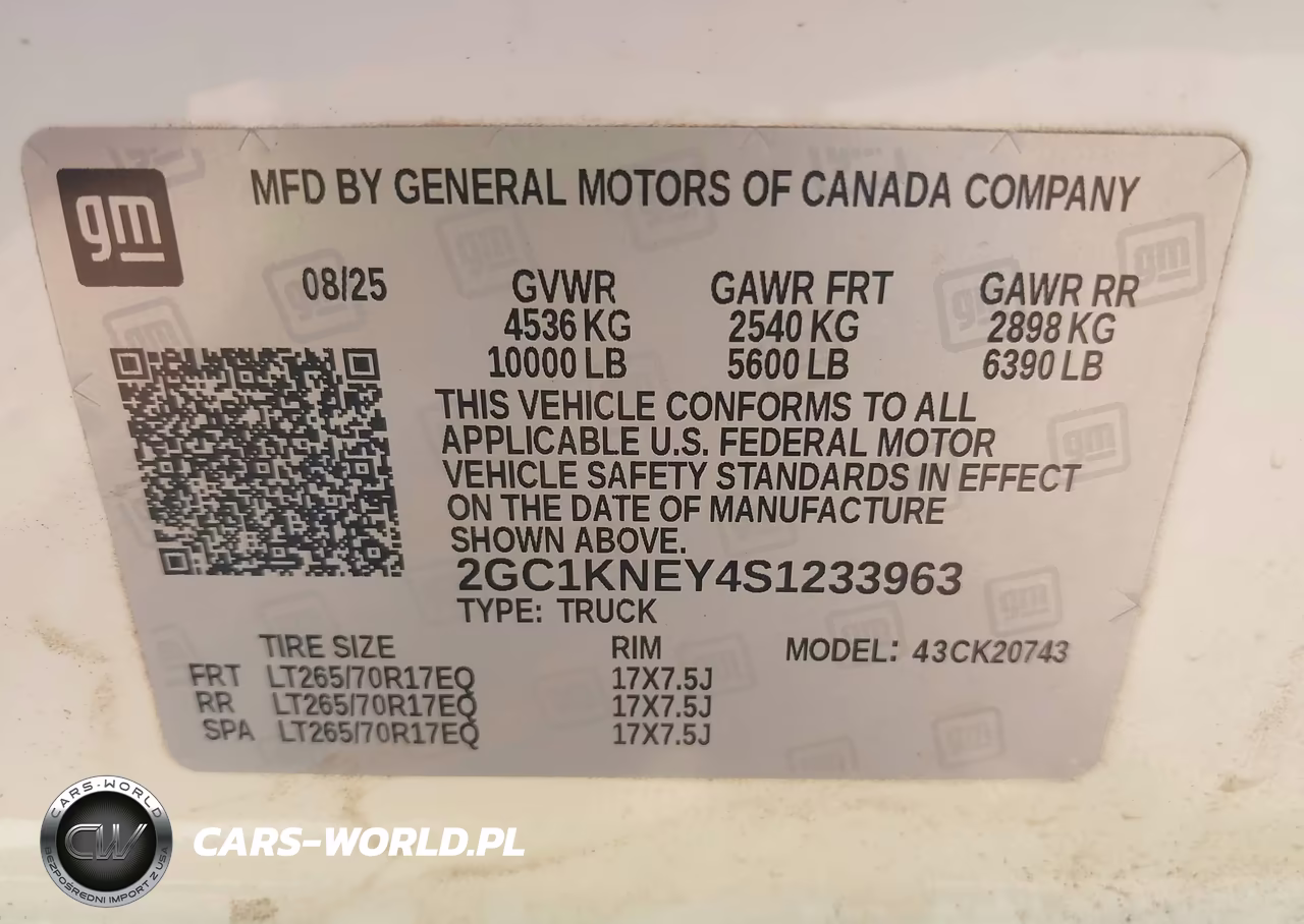 2025 Chevrolet Silverado 2500Hd 4Wd Standard Bed Lt VIN:2GC1KNEY4S1233963 - 9