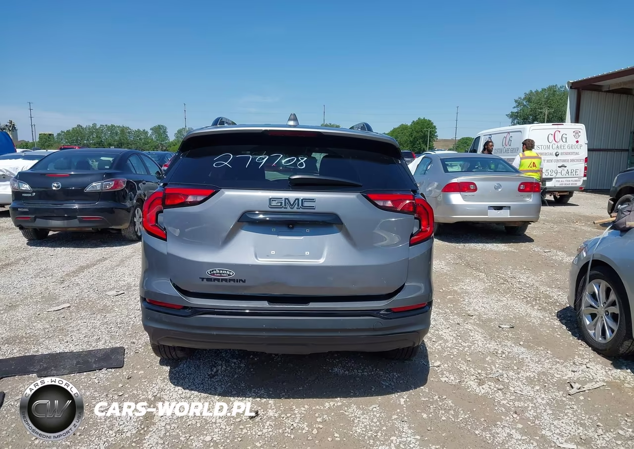 2020 GMC Terrain Fwd Sle VIN:3GKALMEV7LL279708 - 17