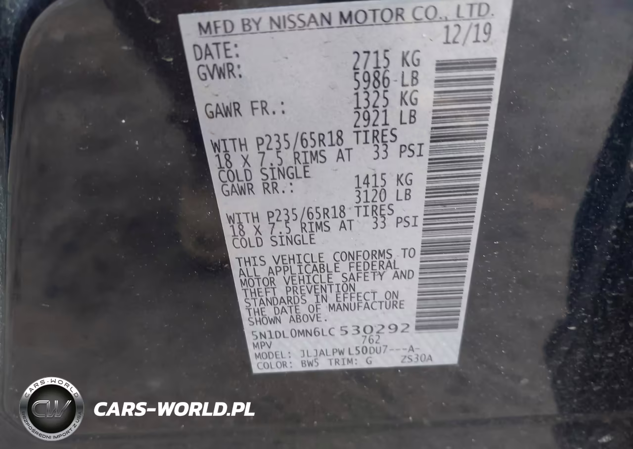 2020 Infiniti Qx60 Pure VIN:5N1DL0MN6LC530292 - 9