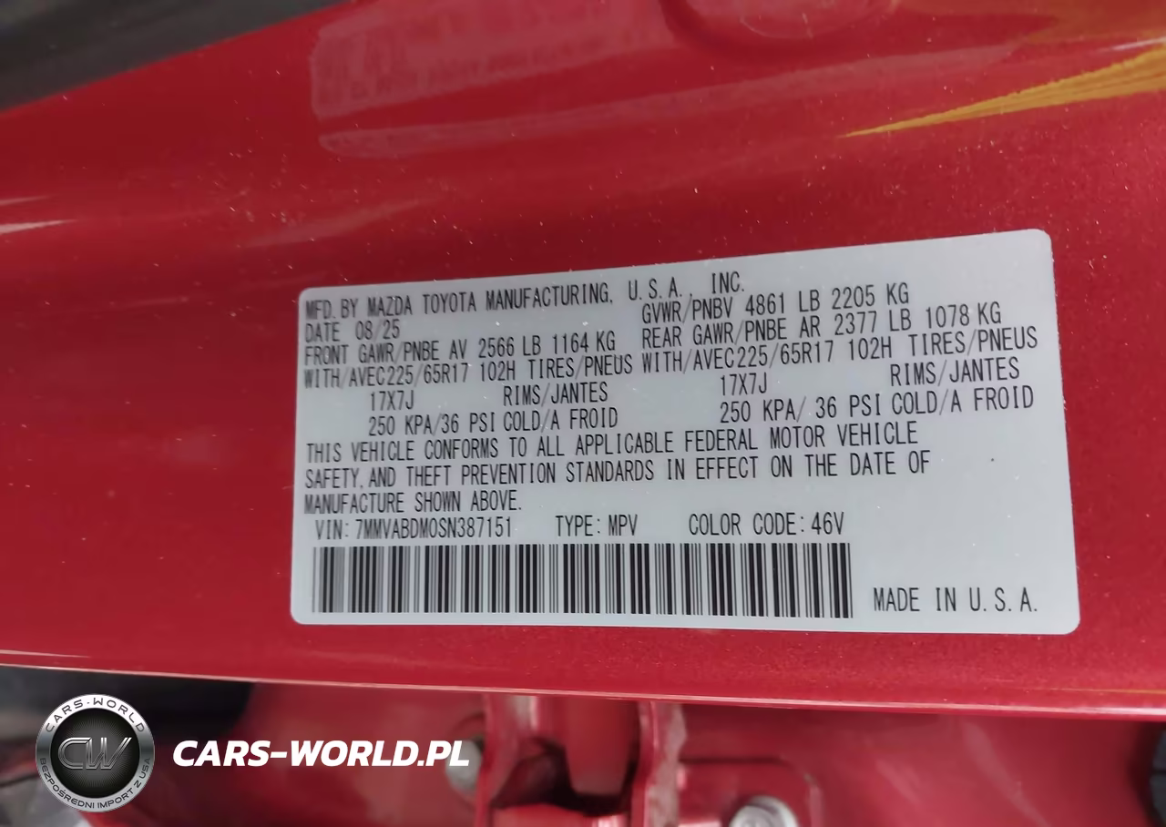 2025 Mazda Cx-50 2.5 S Premium Package VIN:7MMVABDM0SN387151 - 9