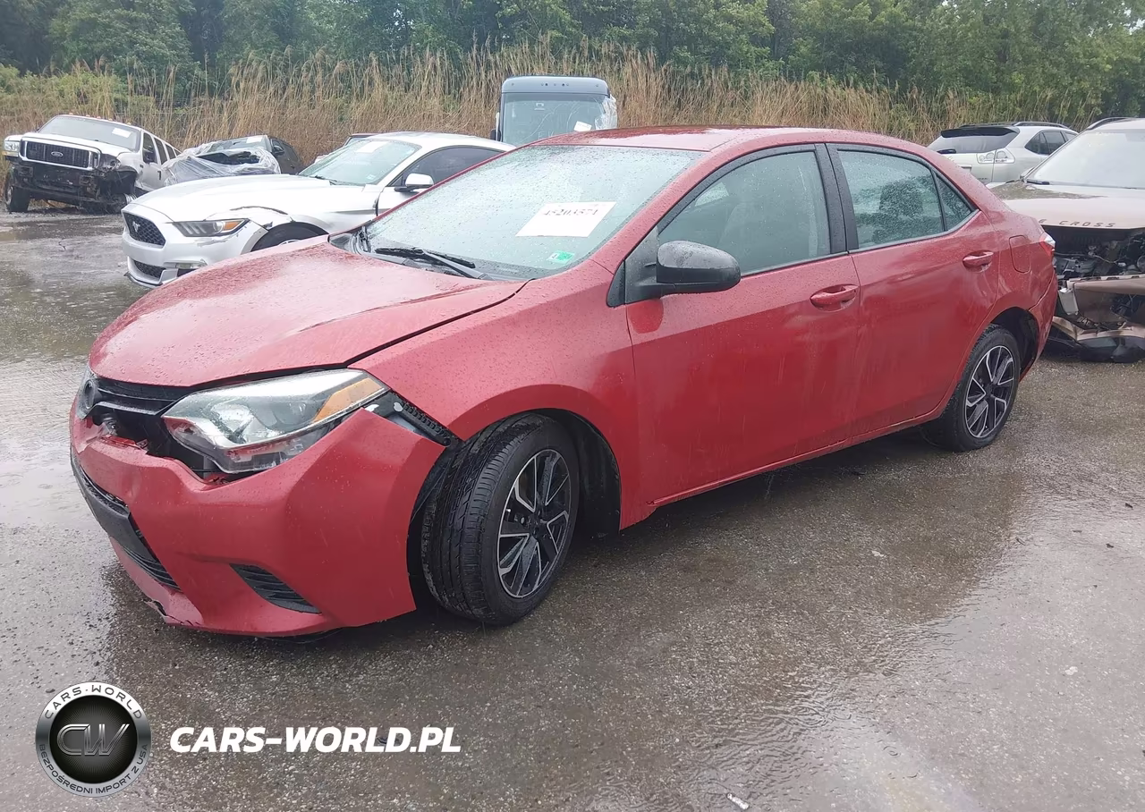 2016 Toyota Corolla Le VIN:2T1BURHE0GC589679 - 2