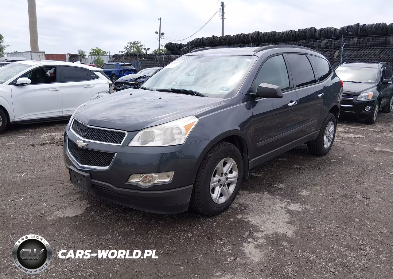 2012 Chevrolet Traverse Ls VIN:1GNKVFED2CJ333198 - 2