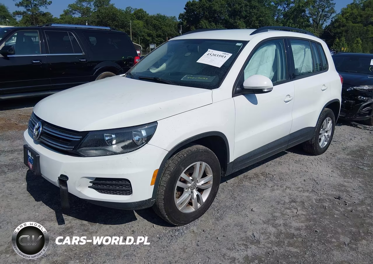 2015 Volkswagen Tiguan S VIN:WVGAV7AX6FW615101 - 2