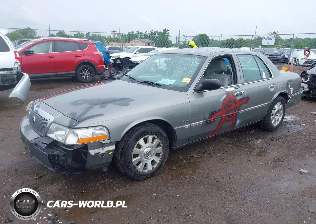 2003 Mercury Grand Marquis Ls VIN:2MEHM75W43X704459 - 2