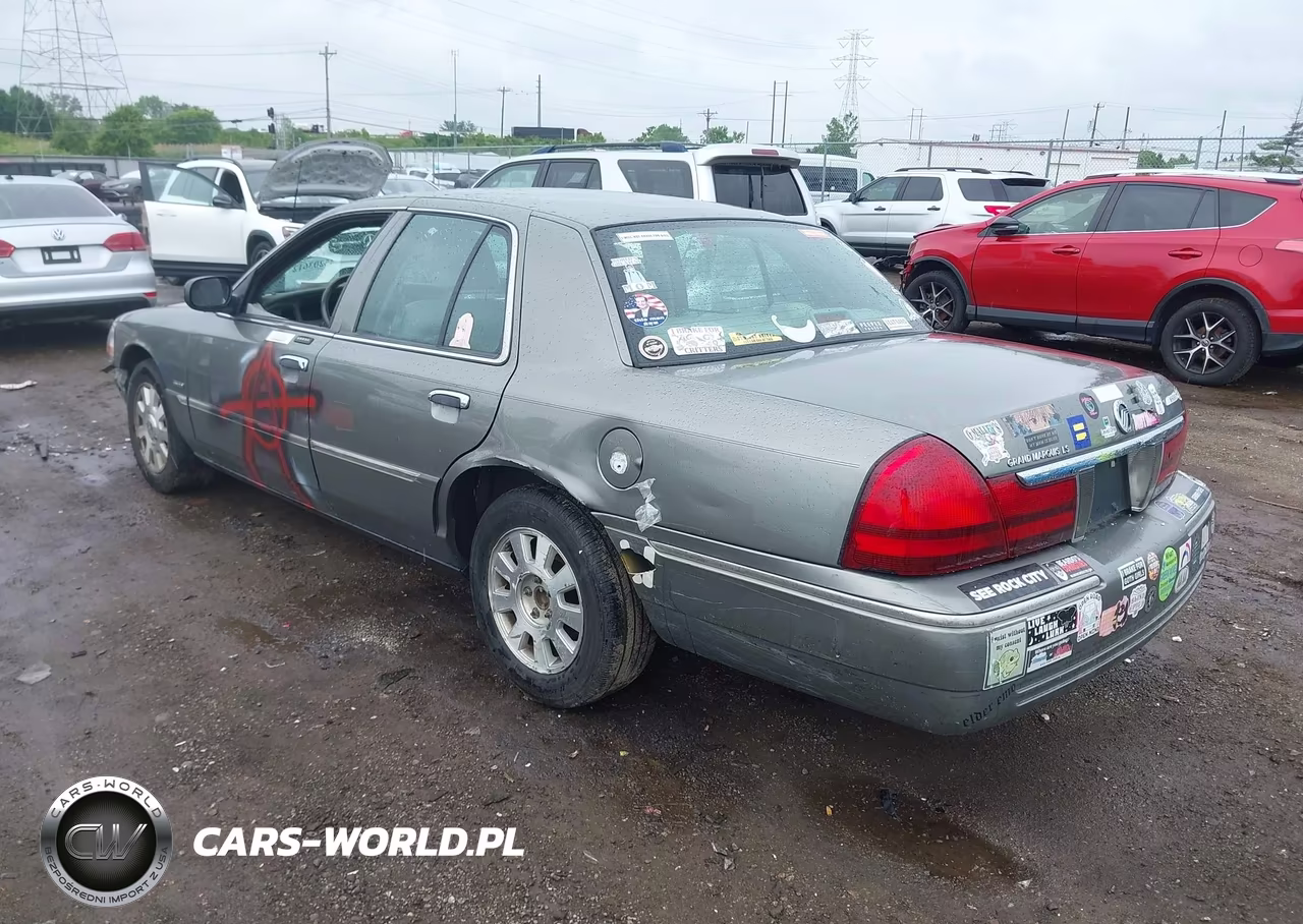 2003 Mercury Grand Marquis Ls VIN:2MEHM75W43X704459 - 3
