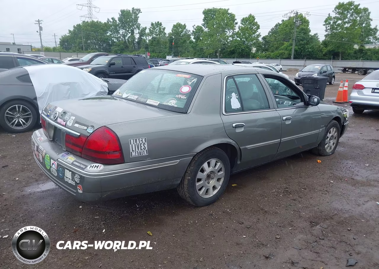 2003 Mercury Grand Marquis Ls VIN:2MEHM75W43X704459 - 4