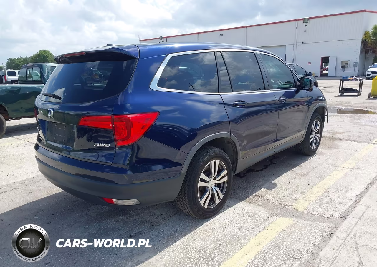 2017 Honda Pilot Ex-L VIN:5FNYF6H55HB087928 - 4