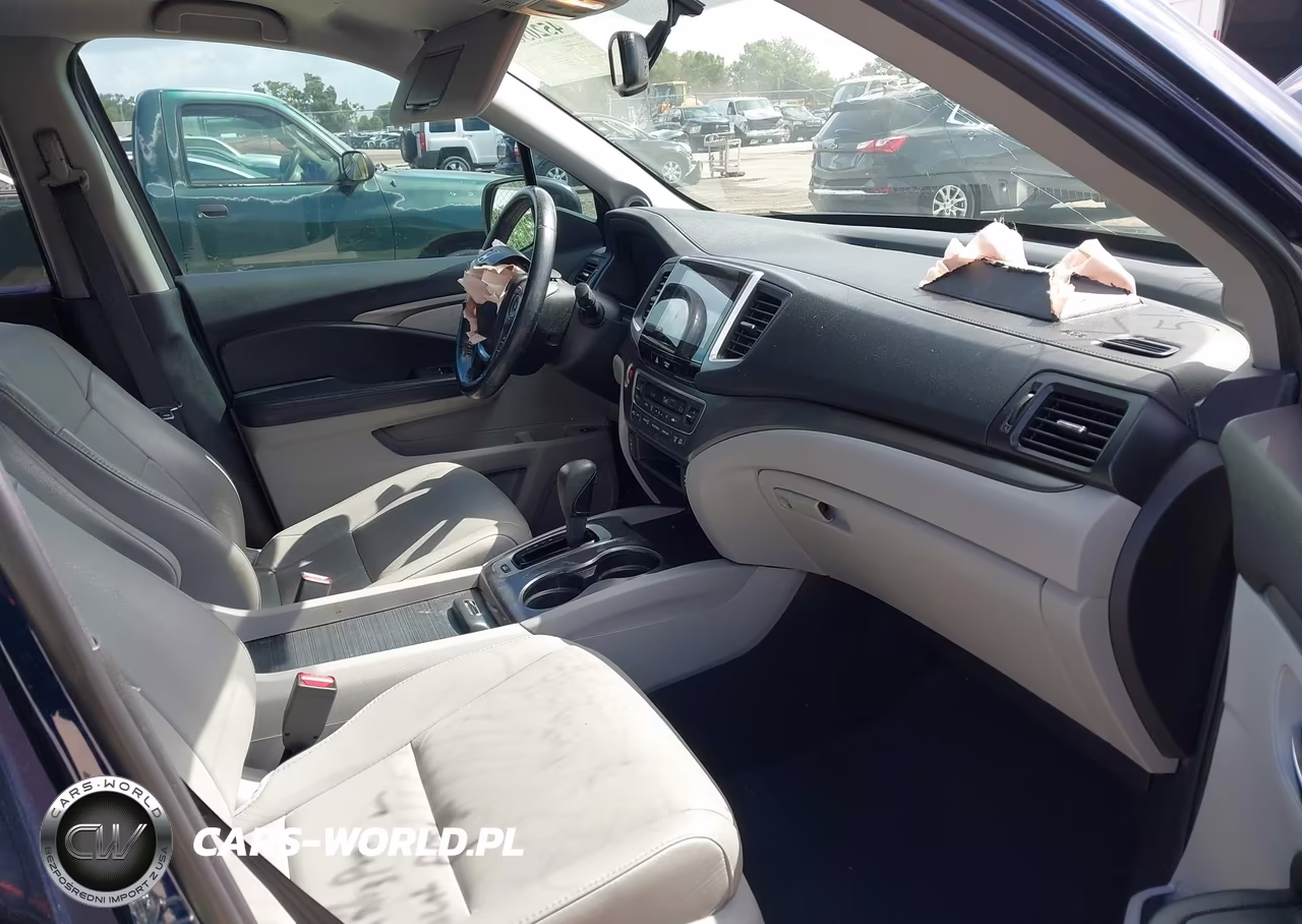 2017 Honda Pilot Ex-L VIN:5FNYF6H55HB087928 - 5