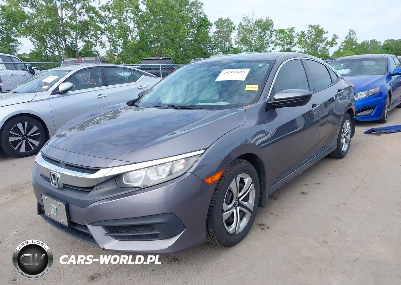 2017 Honda Civic Lx VIN:19XFC2F53HE069395 - 2