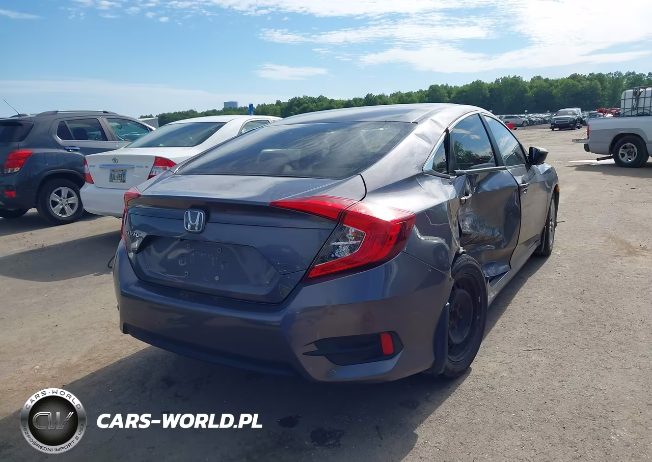 2017 Honda Civic Lx VIN:19XFC2F53HE069395 - 4