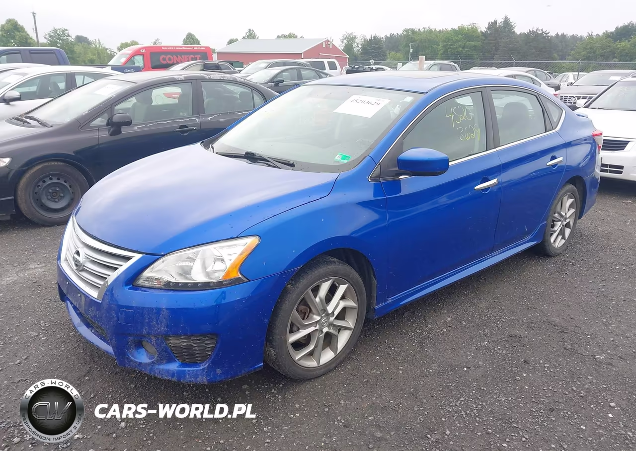 2014 Nissan Sentra Sr VIN:3N1AB7AP3EL646102 - 2