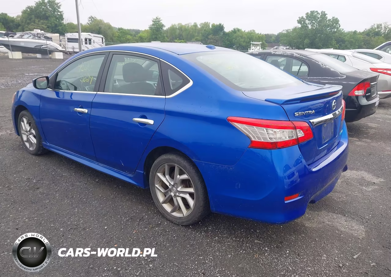 2014 Nissan Sentra Sr VIN:3N1AB7AP3EL646102 - 3