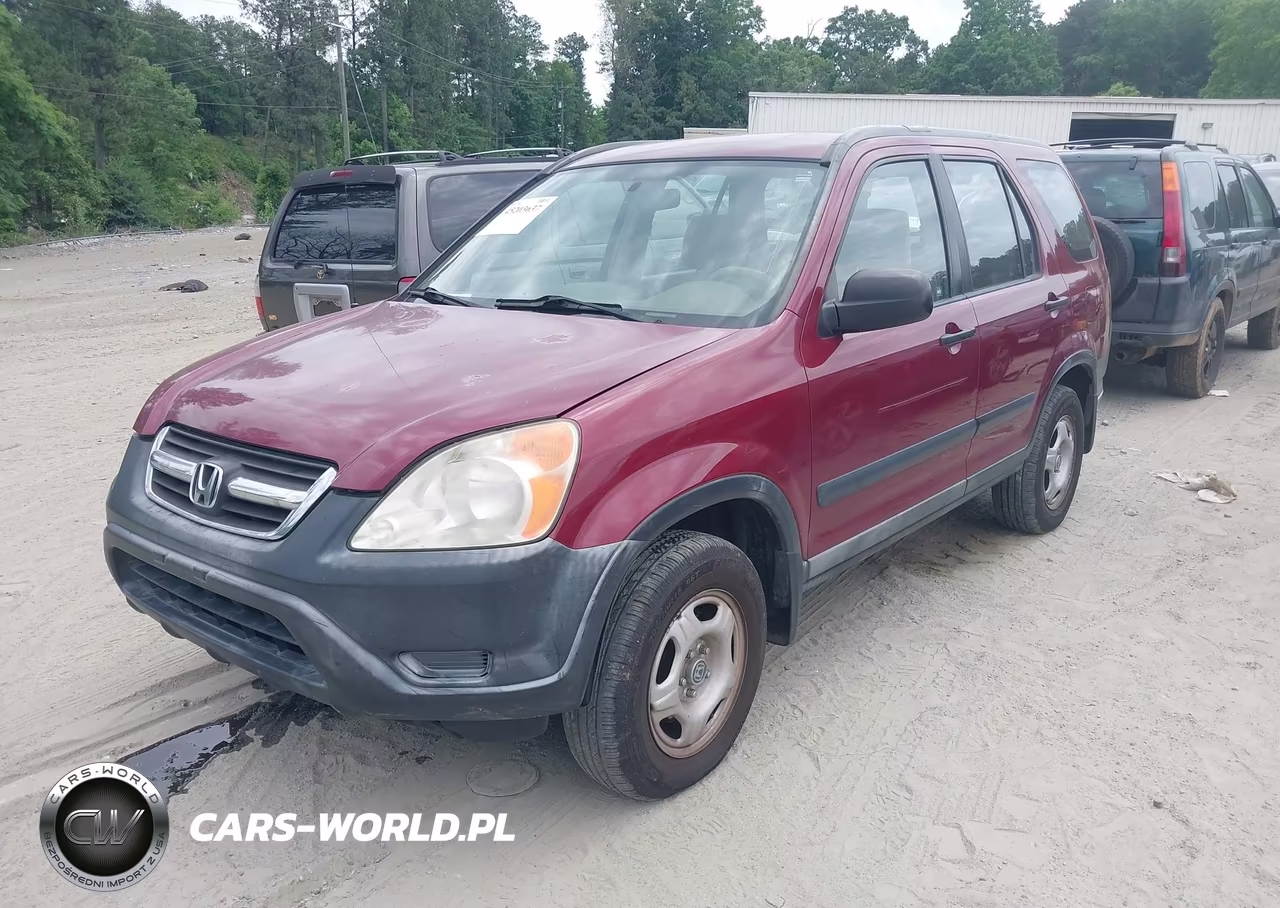 2002 Honda Cr-V Lx VIN:JHLRD68492C026218 - 2