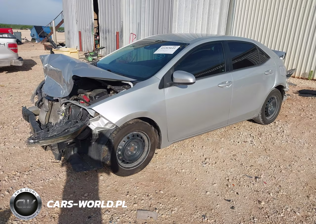 2019 Toyota Corolla Le VIN:5YFBURHE3KP885952 - 2