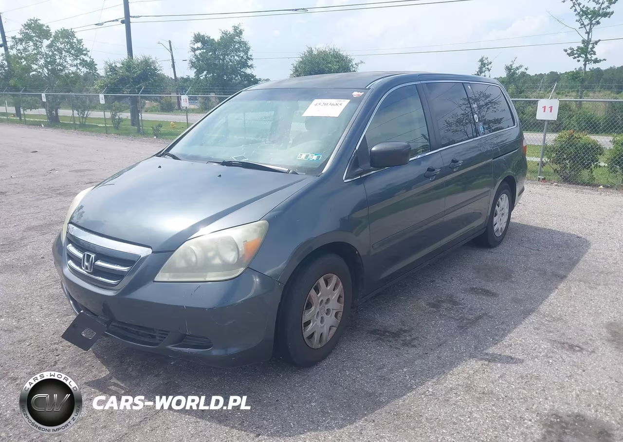 2006 Honda Odyssey Lx VIN:5FNRL38256B108534 - 2