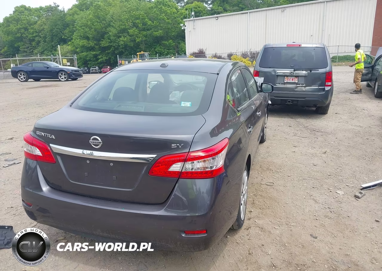 2015 Nissan Sentra Fe+ S-S-Sl-Sr-Sv VIN:3N1AB7AP7FL659727 - 4