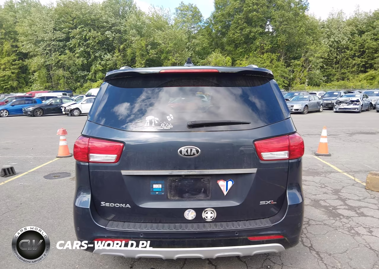 2016 Kia Sedona Sx Luxury VIN:KNDME5C13G6156108 - 16