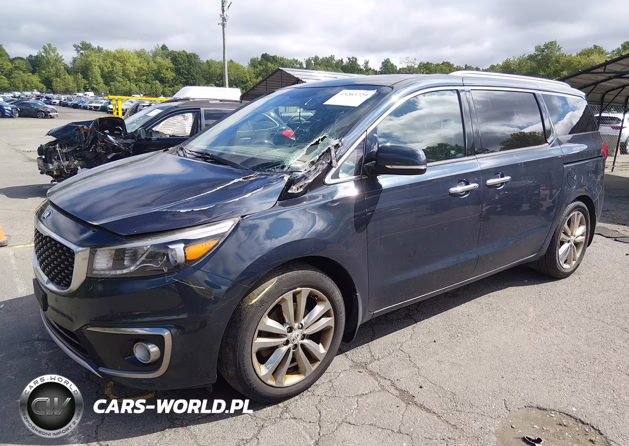 2016 Kia Sedona Sx Luxury VIN:KNDME5C13G6156108 - 2