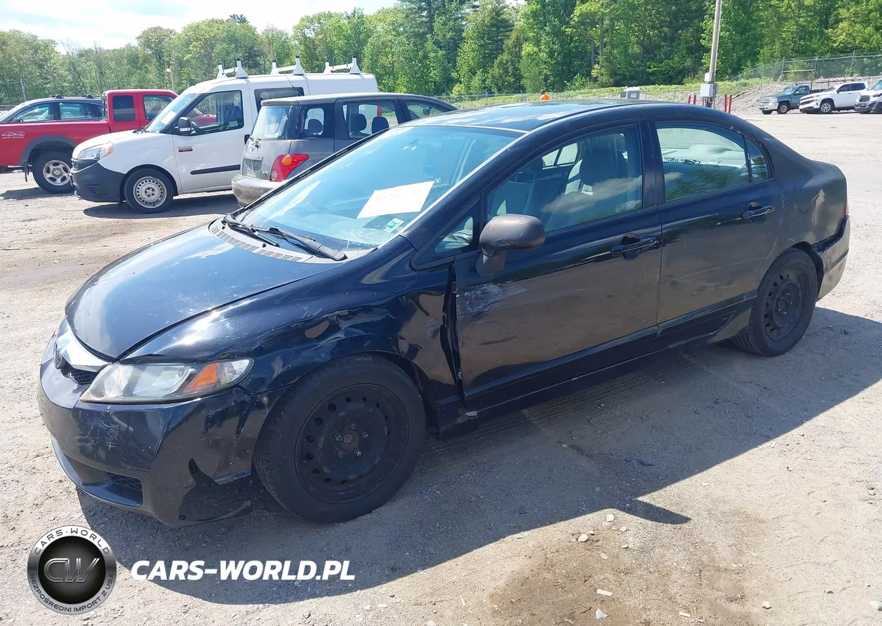 2010 Honda Civic Lx VIN:2HGFA1F58AH323498 - 2