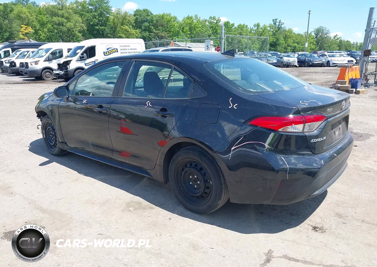 2021 Toyota Corolla Le VIN:5YFEPMAE3MP178502 - 3