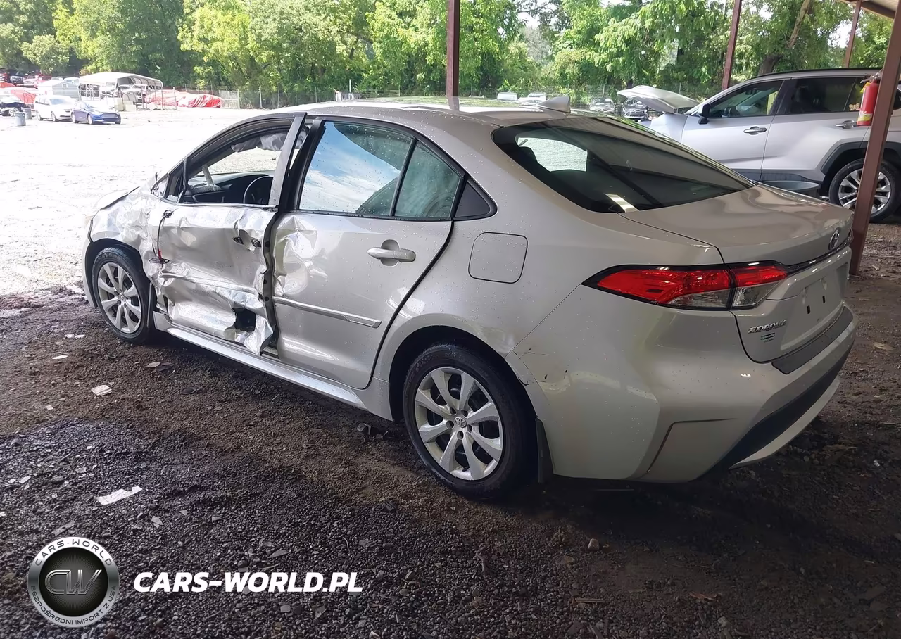 2021 Toyota Corolla Le VIN:5YFEPMAE2MP212865 - 3