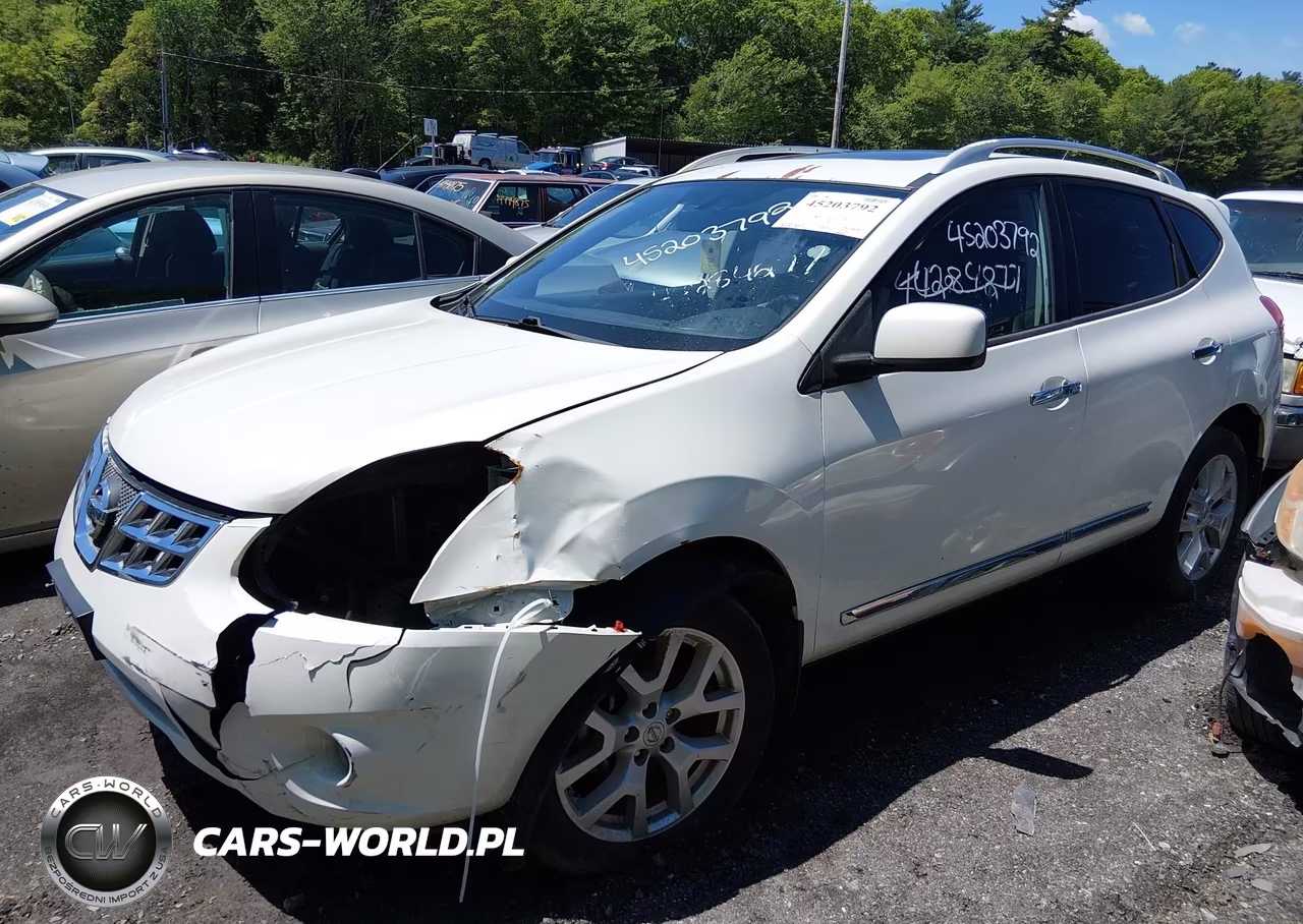2011 Nissan Rogue Sv VIN:JN8AS5MVXBW252215 - 2