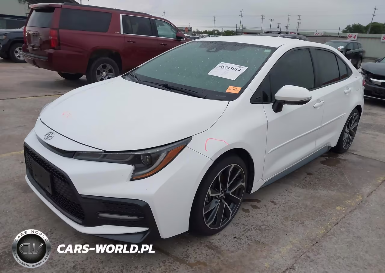 2020 Toyota Corolla Se VIN:5YFS4RCE2LP035447 - 2
