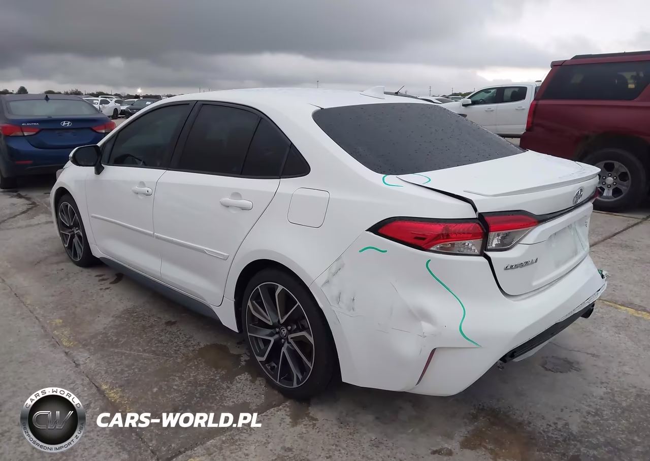 2020 Toyota Corolla Se VIN:5YFS4RCE2LP035447 - 3